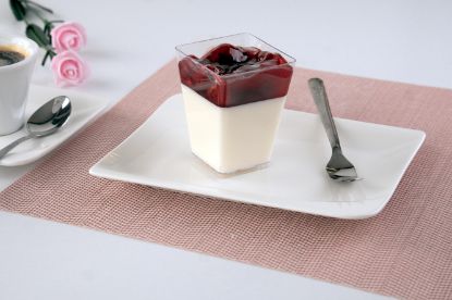 Obrázek Panna Cotta s jahodami