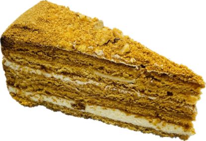 Obrázek Medovník řez