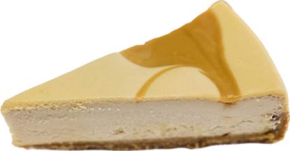 Obrázek Cheesecake se slaným karamelem řez