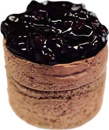 Obrázek Čokoládový dezert s lesními plody