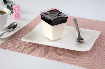 Obrázek Panna Cotta s borůvkami