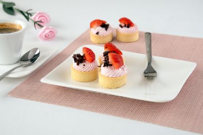 Obrázek Mini košíček jahodový 16ks