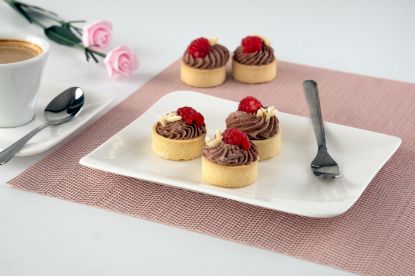 Obrázek Mini košíček čokoládový 16ks