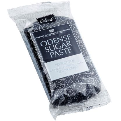 Obrázek Potahovací hmota černá - 250g - Odense