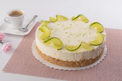Obrázek Nepečený cheesecake limetkový