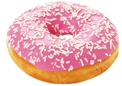 Obrázek Donut s jahodovou příchutí - 56g