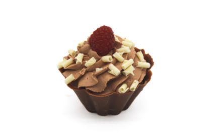 Obrázek Čokoládový košíček s čokoládovou pěnou 100g