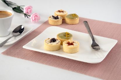 Obrázek Mini košíček krémový 16ks