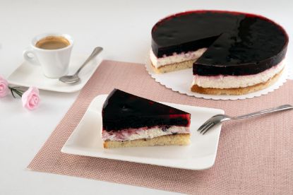 Obrázek Bezlepkový dort borůvkový