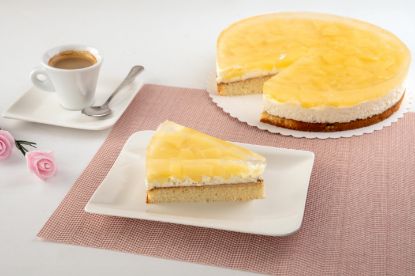 Obrázek Ananasový dort ve tvaru SRDCE