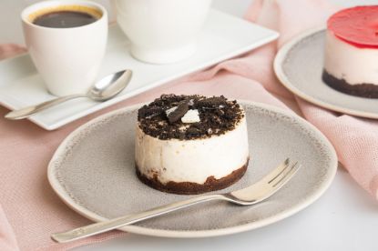 Obrázek Nepečený cheesecake Oreo zákusek