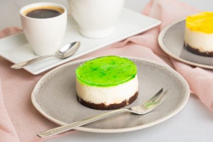 Obrázek Nepečený cheesecake s limetkami