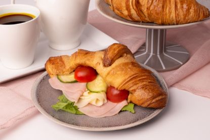 Obrázek Croissant se šunkou a sýrem