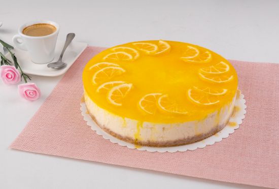 Nepečený cheesecake citrónový