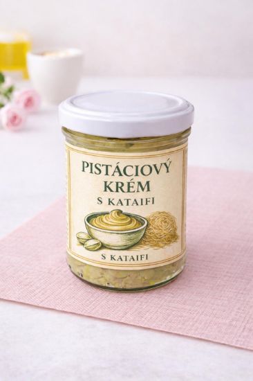 Pistáciový krém s kataifi 100g