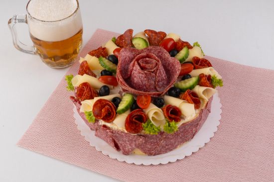 Slaný dort kulatý - Varianta: 1KG / 2KG / 3KG